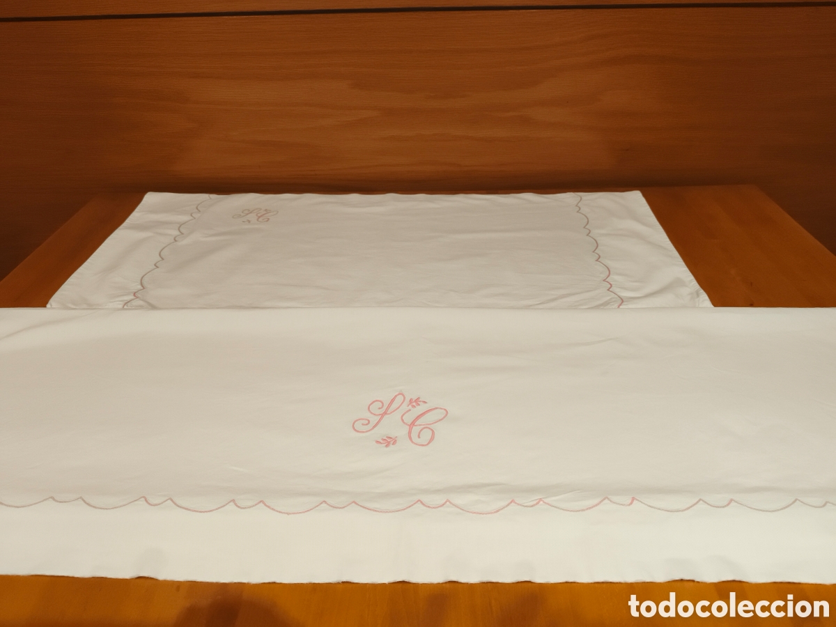 Artesan&iacute;a: Juego de cama individual, 100% algod&oacute;n - Foto 9