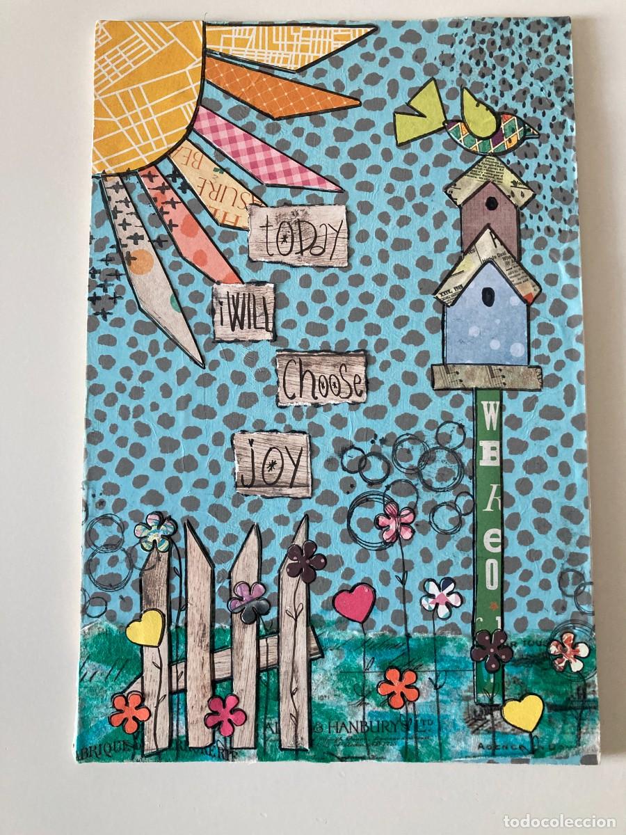 Artesan&iacute;a: CUADRO DECORACI&Oacute;N COLLAGE - Foto 1