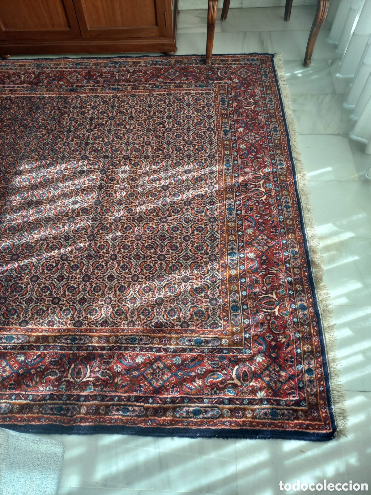 Artesan&iacute;a: Alfombra persa. 203x250 cms - Foto 6