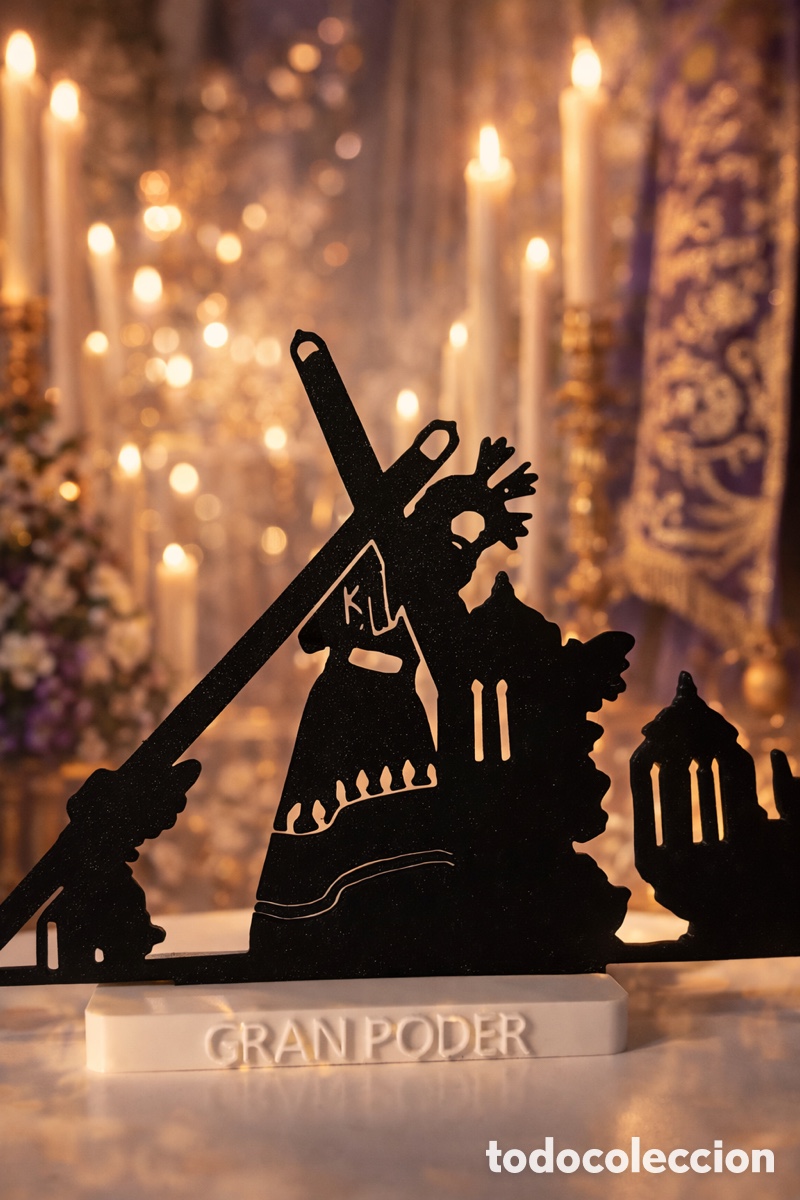 Artesan&iacute;a: Silueta Gran Poder Semana Santa Sevilla - Foto 1