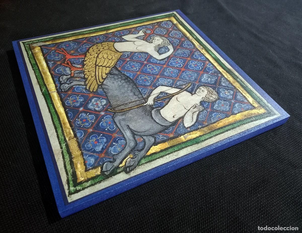 Artesan&iacute;a: Cuadro Sirena y Centauro medieval - Foto 2