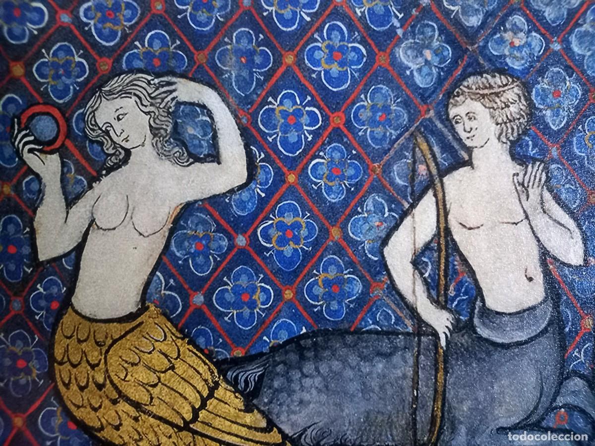 Artesan&iacute;a: Cuadro Sirena y Centauro medieval - Foto 4