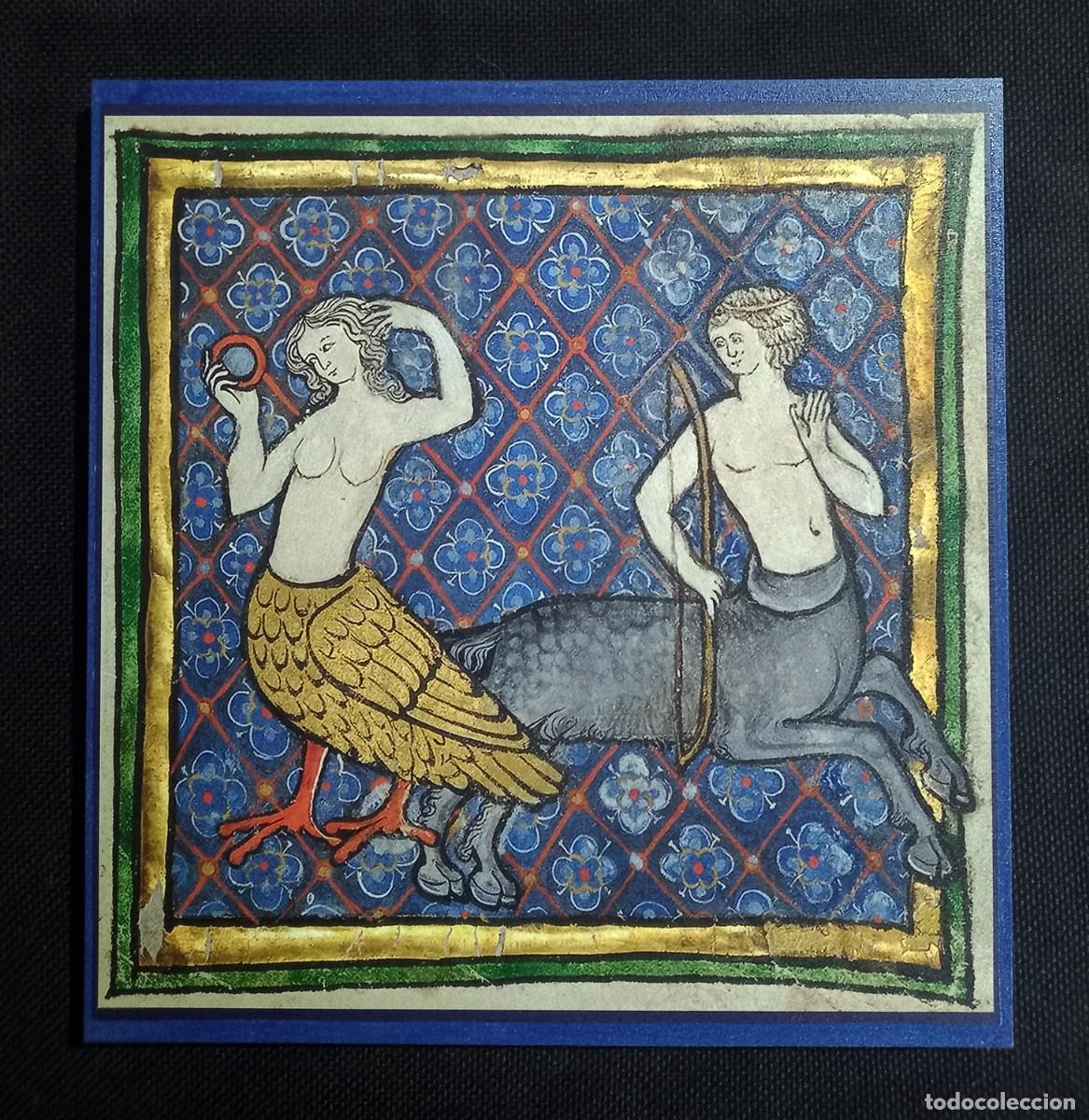 Artesan&iacute;a: Cuadro Sirena y Centauro medieval - Foto 1