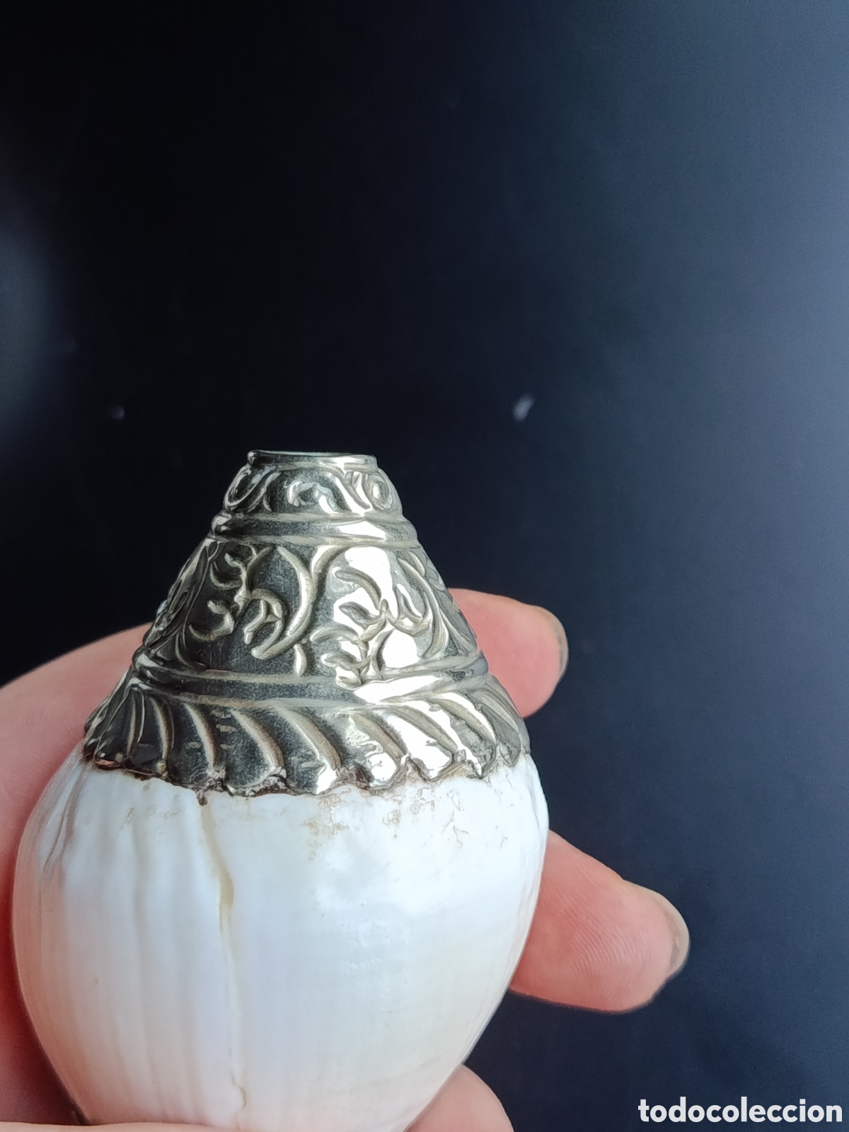 Artesan&iacute;a: CARACOLAS TIBETANAS CON PLATA - Foto 6