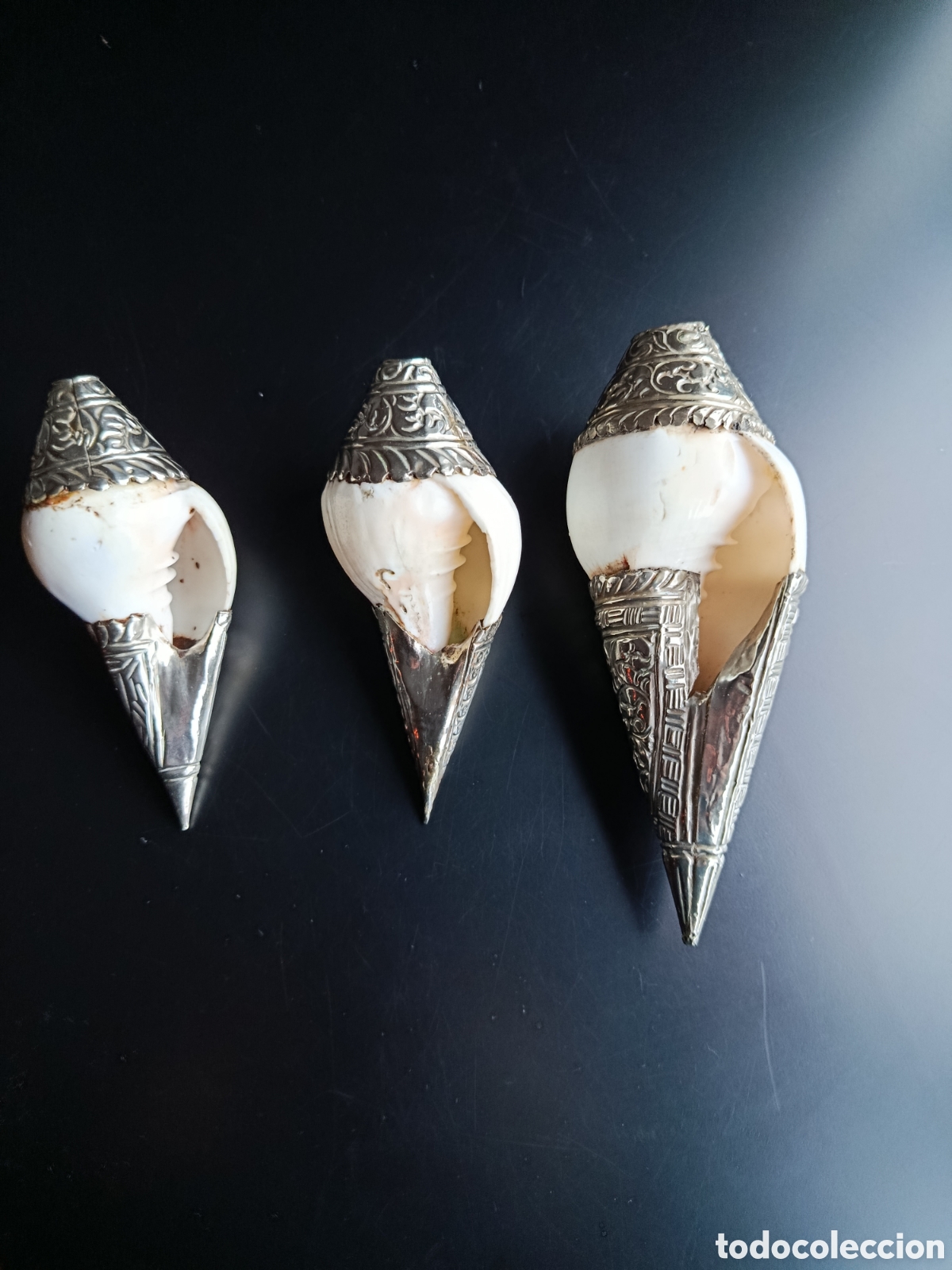 Artesan&iacute;a: CARACOLAS TIBETANAS CON PLATA - Foto 10