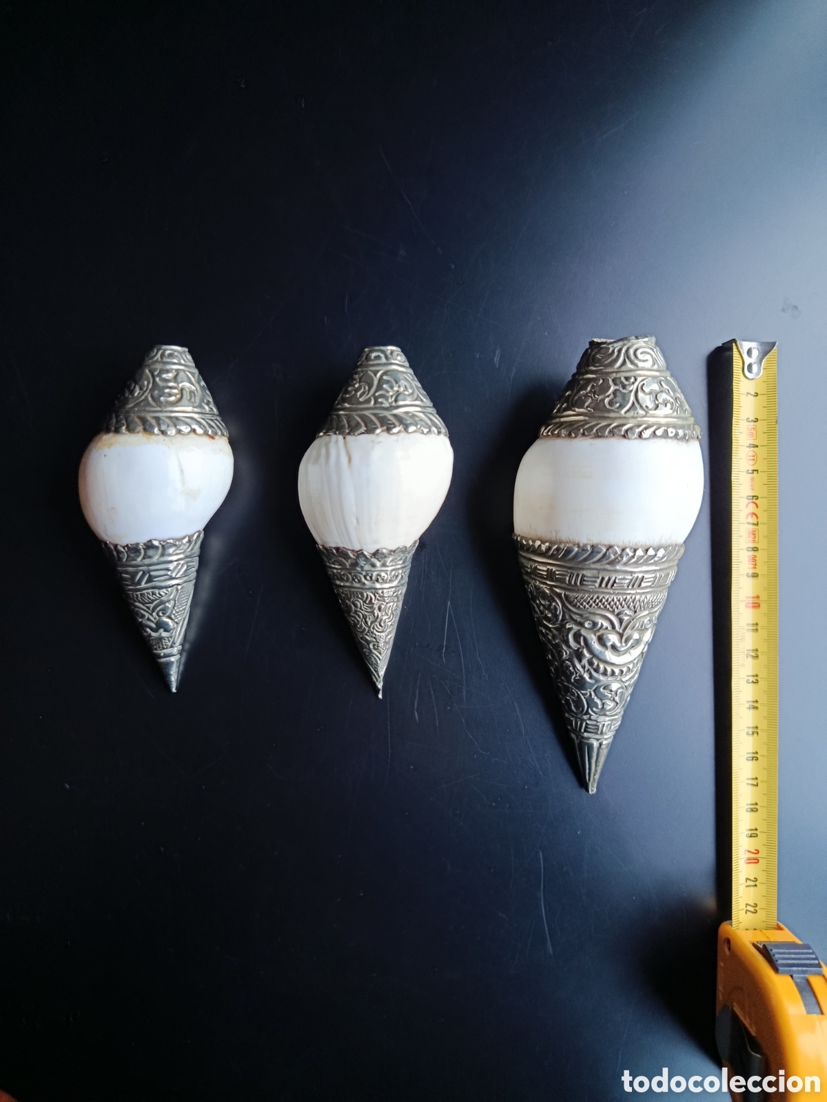 Artesan&iacute;a: CARACOLAS TIBETANAS CON PLATA - Foto 11