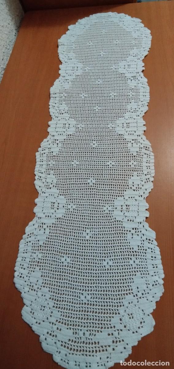 Artesan&iacute;a: Tapete de ganchillo rectangular - Foto 1