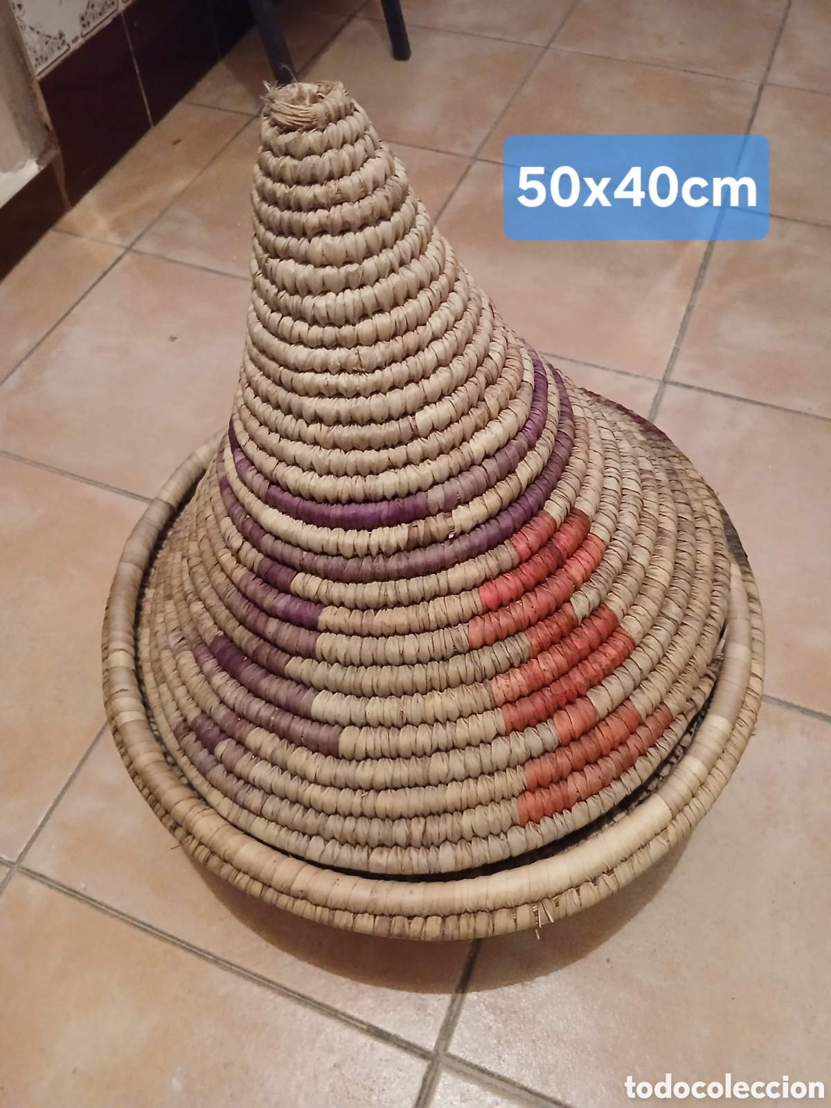 Artesan&iacute;a: Cesta del pan mimbre - Foto 2