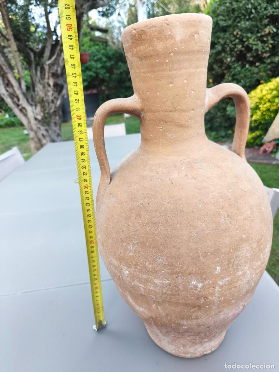 Artesan&iacute;a: Gran c&aacute;ntaro antiguo de barro &ndash; 50 cm &ndash; &Aacute;nfora tradicional espa&ntilde;ola &ndash; Cer&aacute;mica popular
