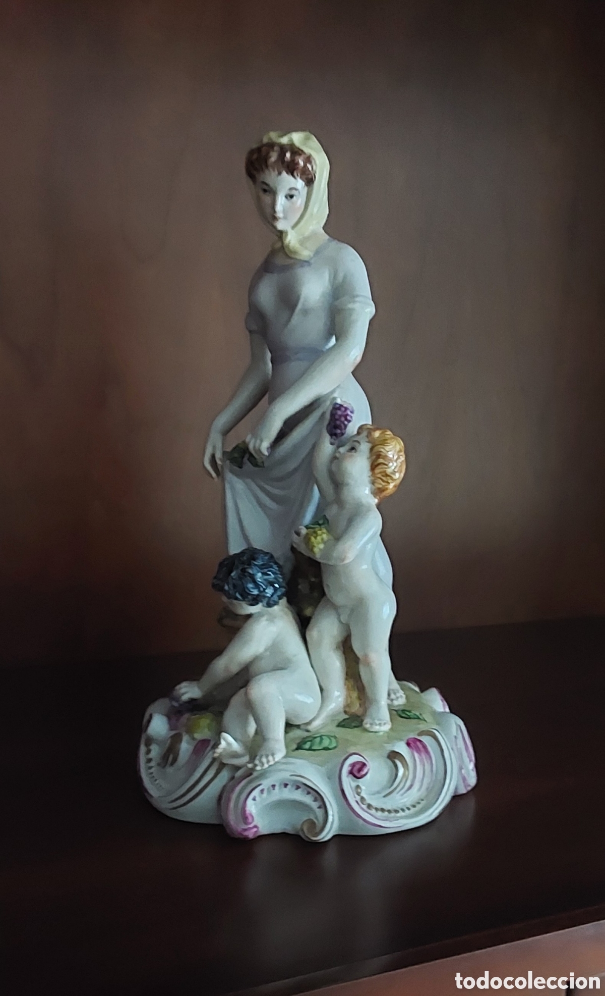 Artesan&iacute;a: Figura Cer&aacute;micas Sureda La vendimia - Foto 2