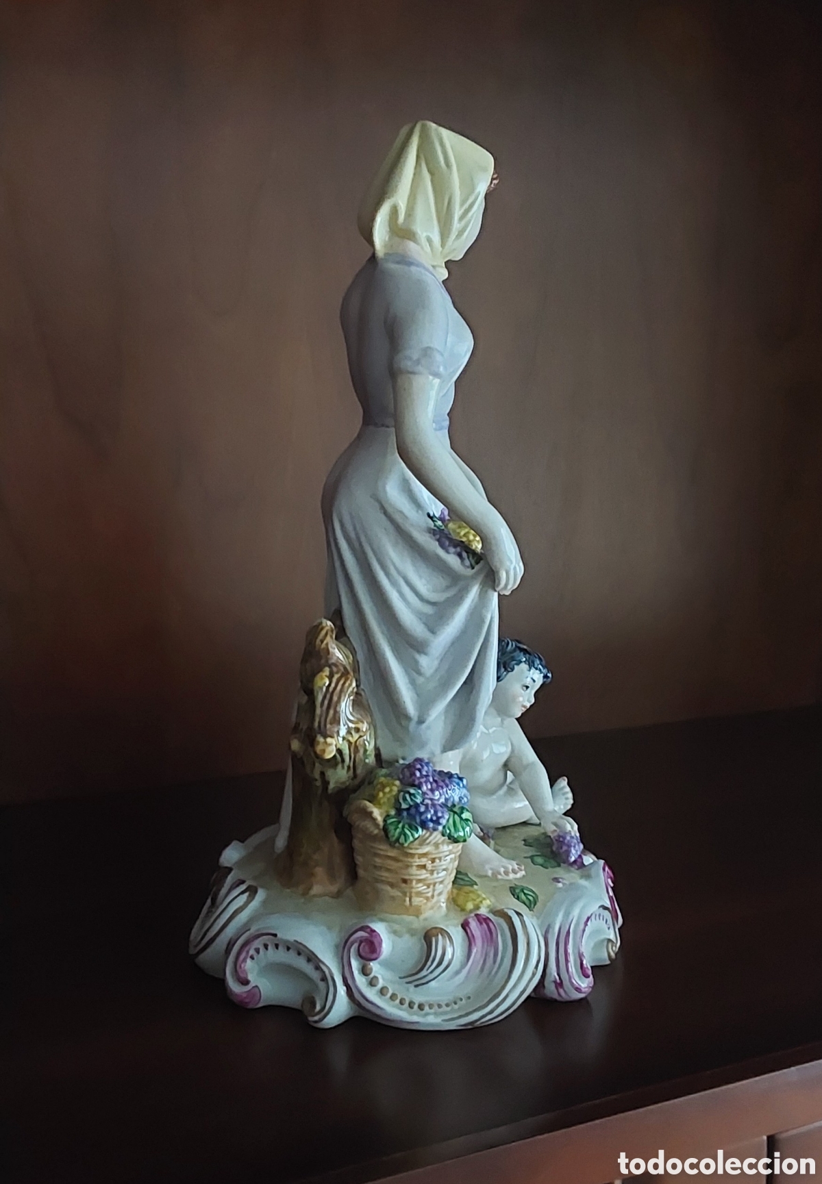 Artesan&iacute;a: Figura Cer&aacute;micas Sureda La vendimia - Foto 4
