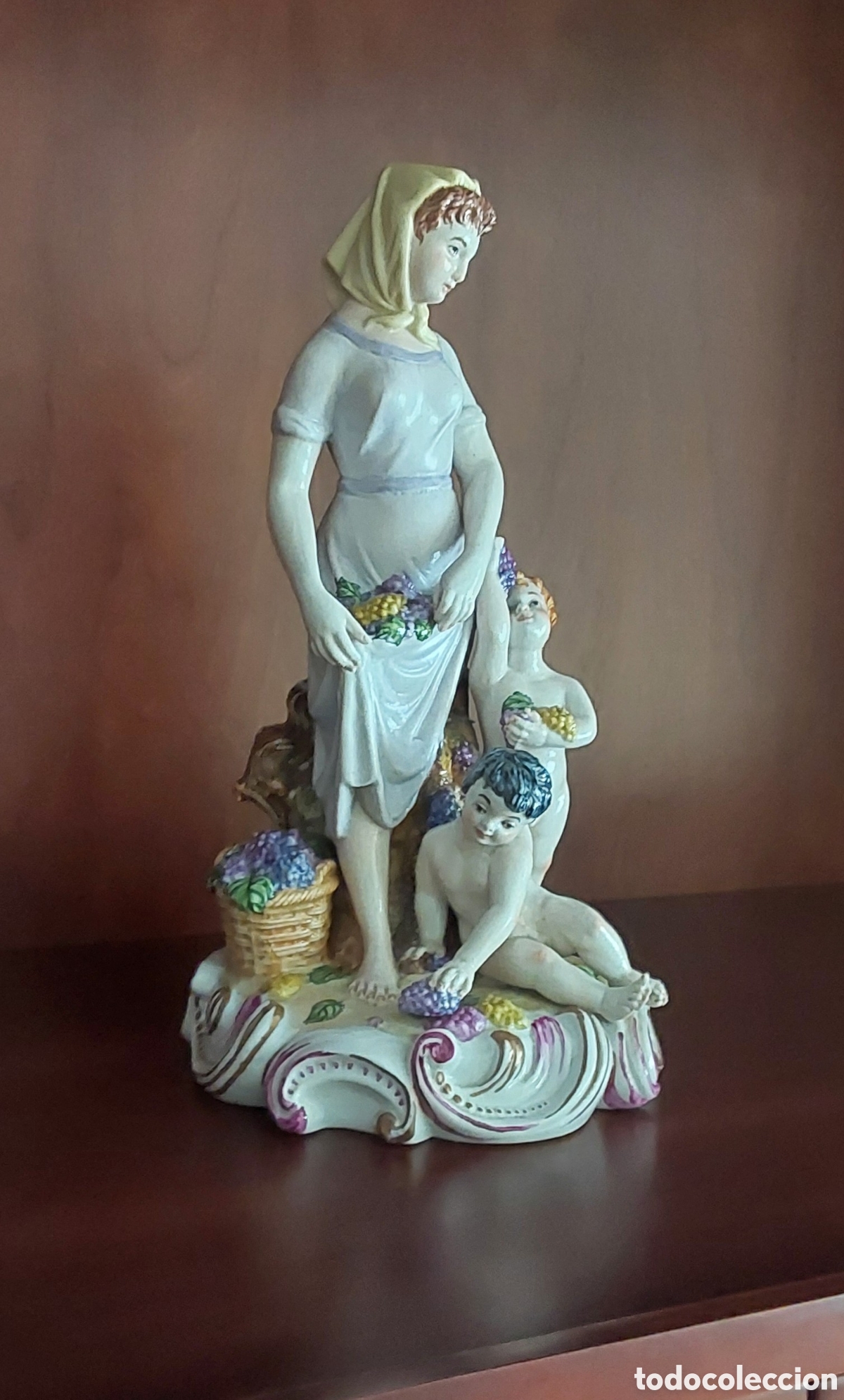 Artesan&iacute;a: Figura Cer&aacute;micas Sureda La vendimia - Foto 1