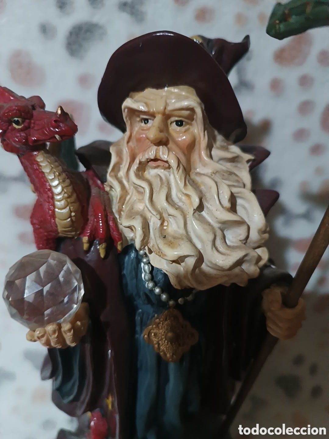 Artesan&iacute;a: Magn&iacute;fica figura de mago - Foto 2