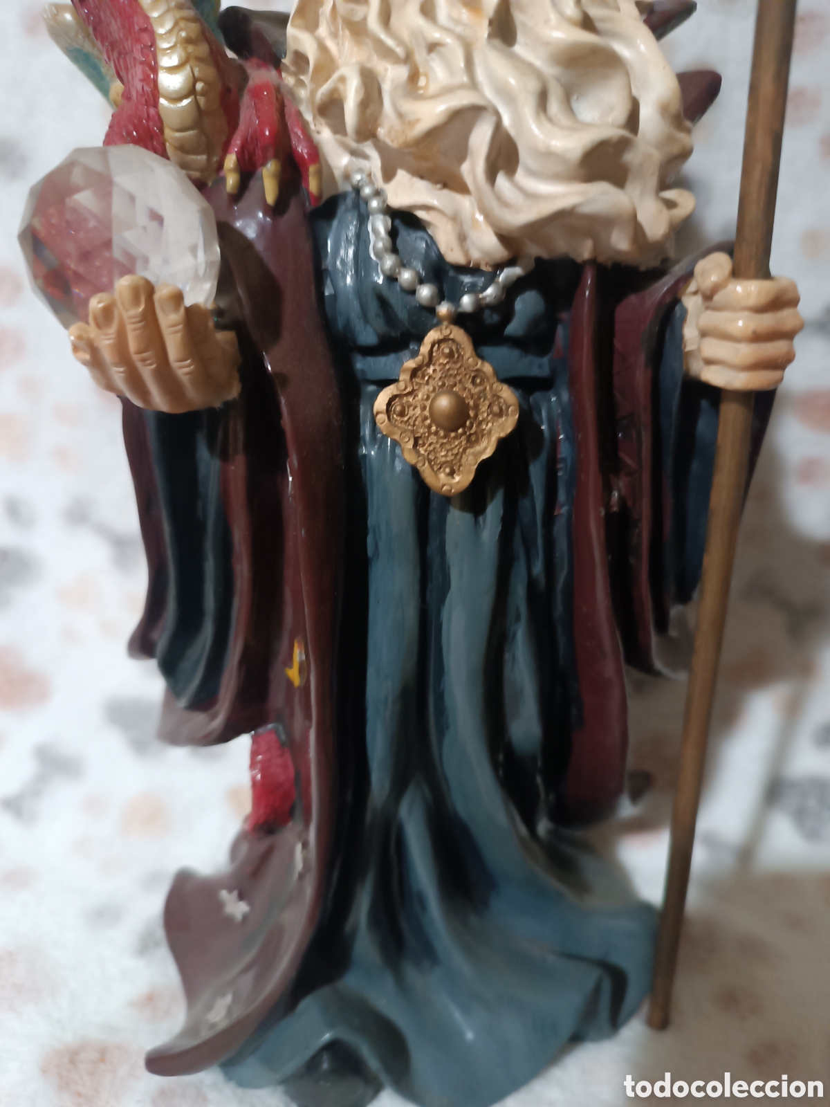 Artesan&iacute;a: Magn&iacute;fica figura de mago - Foto 6