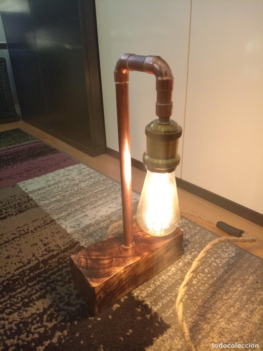 Artesan&iacute;a: Lampara de mesa artesanal - Foto 2