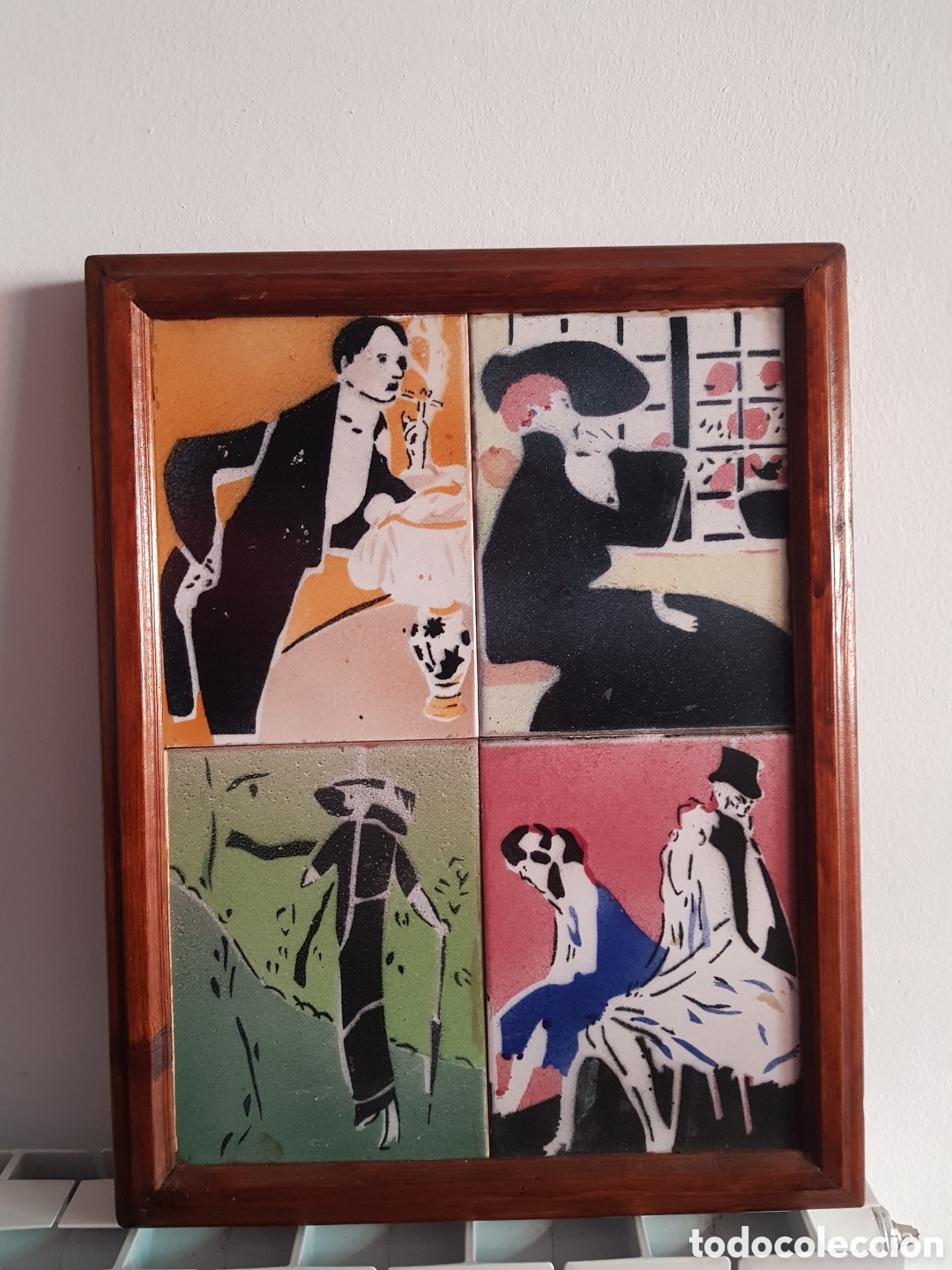 Artesan&iacute;a: Azulejos xavier gose. Cuadro.