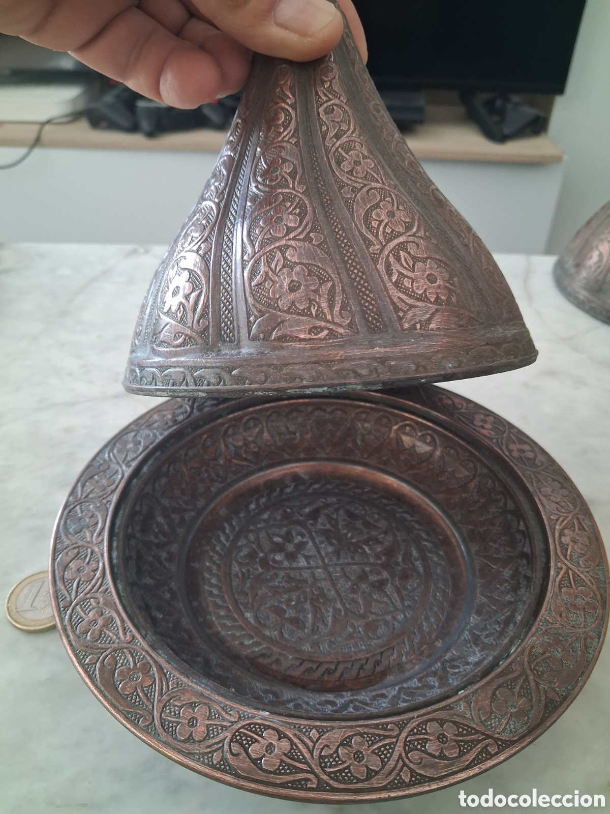 Artesan&iacute;a: Cubre tapas decorados Persia/Ir&aacute;n/Otomano