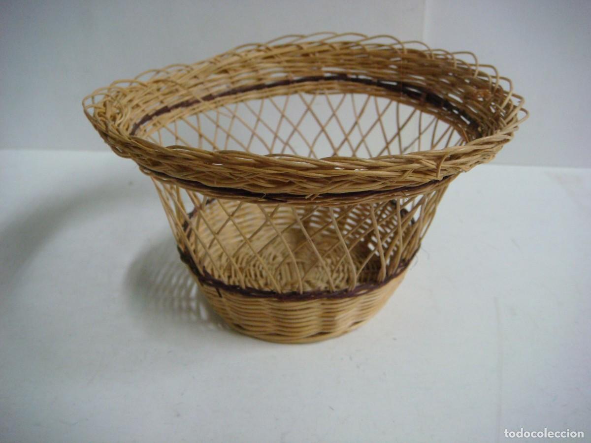 Artesan&iacute;a: CESTILLO ANTIGUO DE MIMBRE-(&) - Foto 1