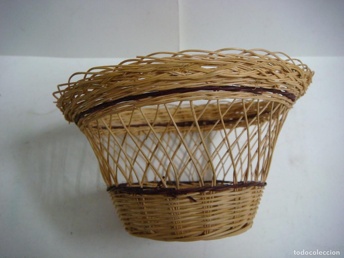 Artesan&iacute;a: CESTILLO ANTIGUO DE MIMBRE-(&) - Foto 2