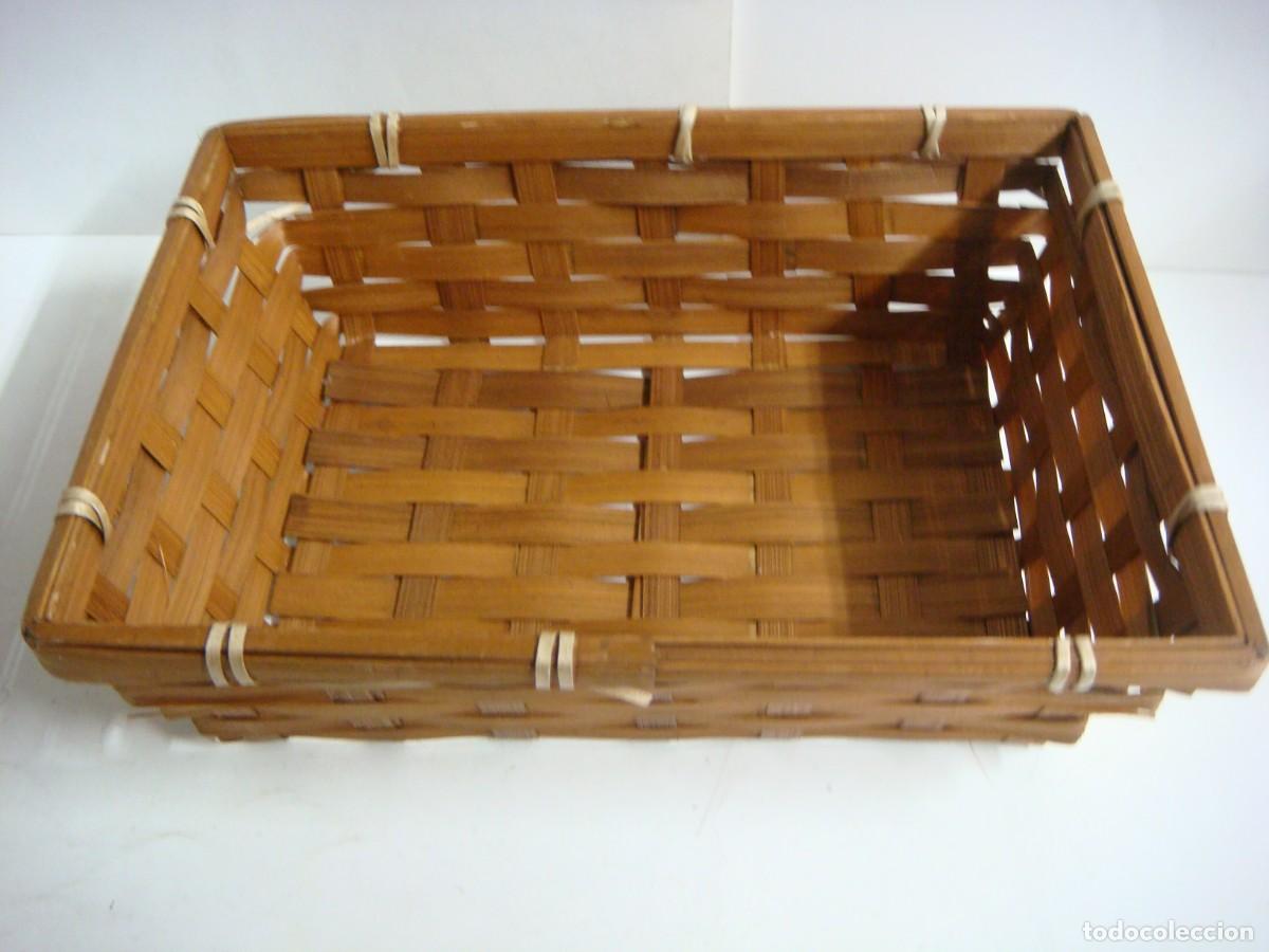 Artesan&iacute;a: CESTILLO ANTIGUO DE MIMBRE-(&) - Foto 2