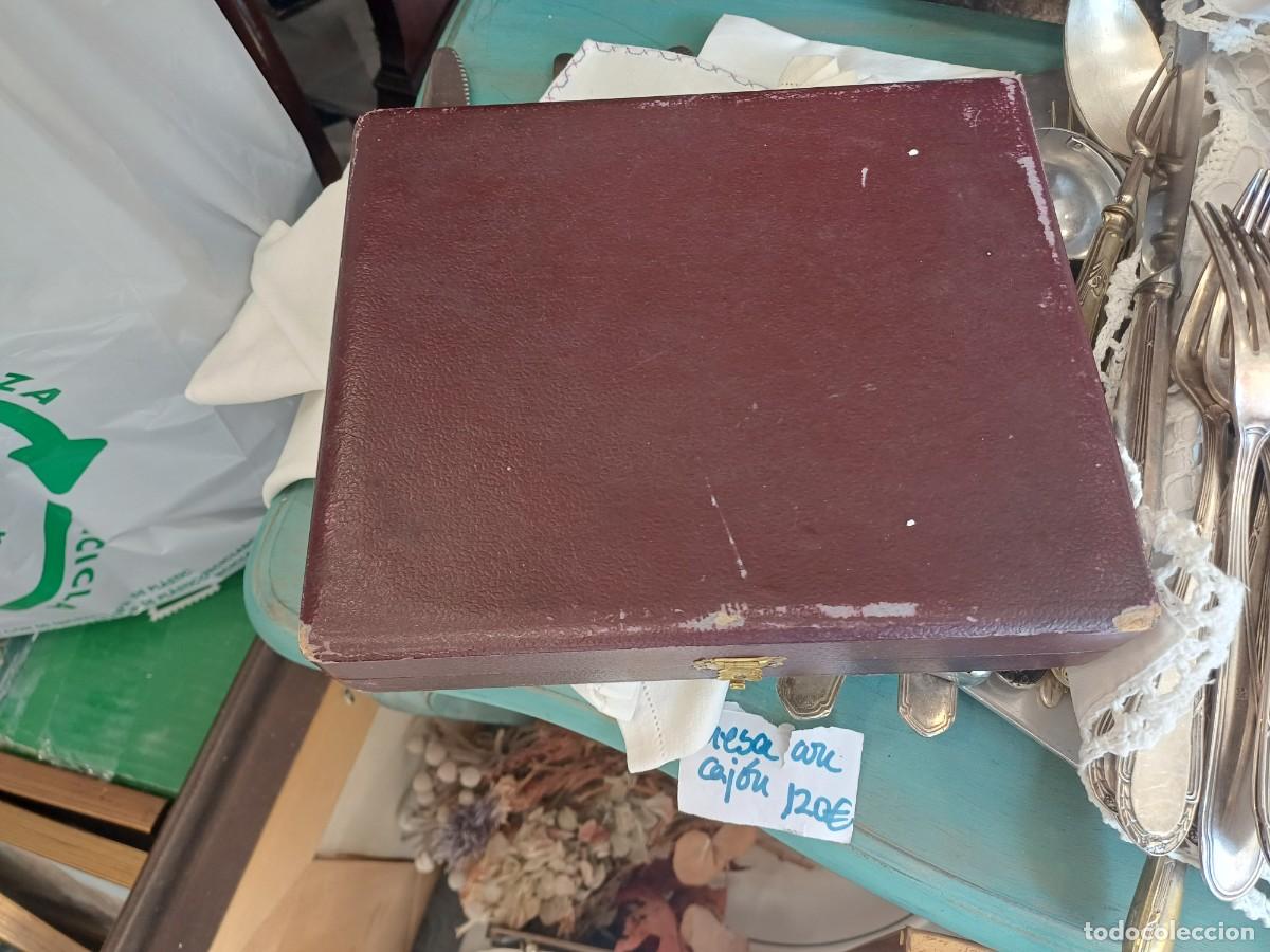 Artesan&iacute;a: Cucharitas de postre ba&ntilde;o plata - Foto 5