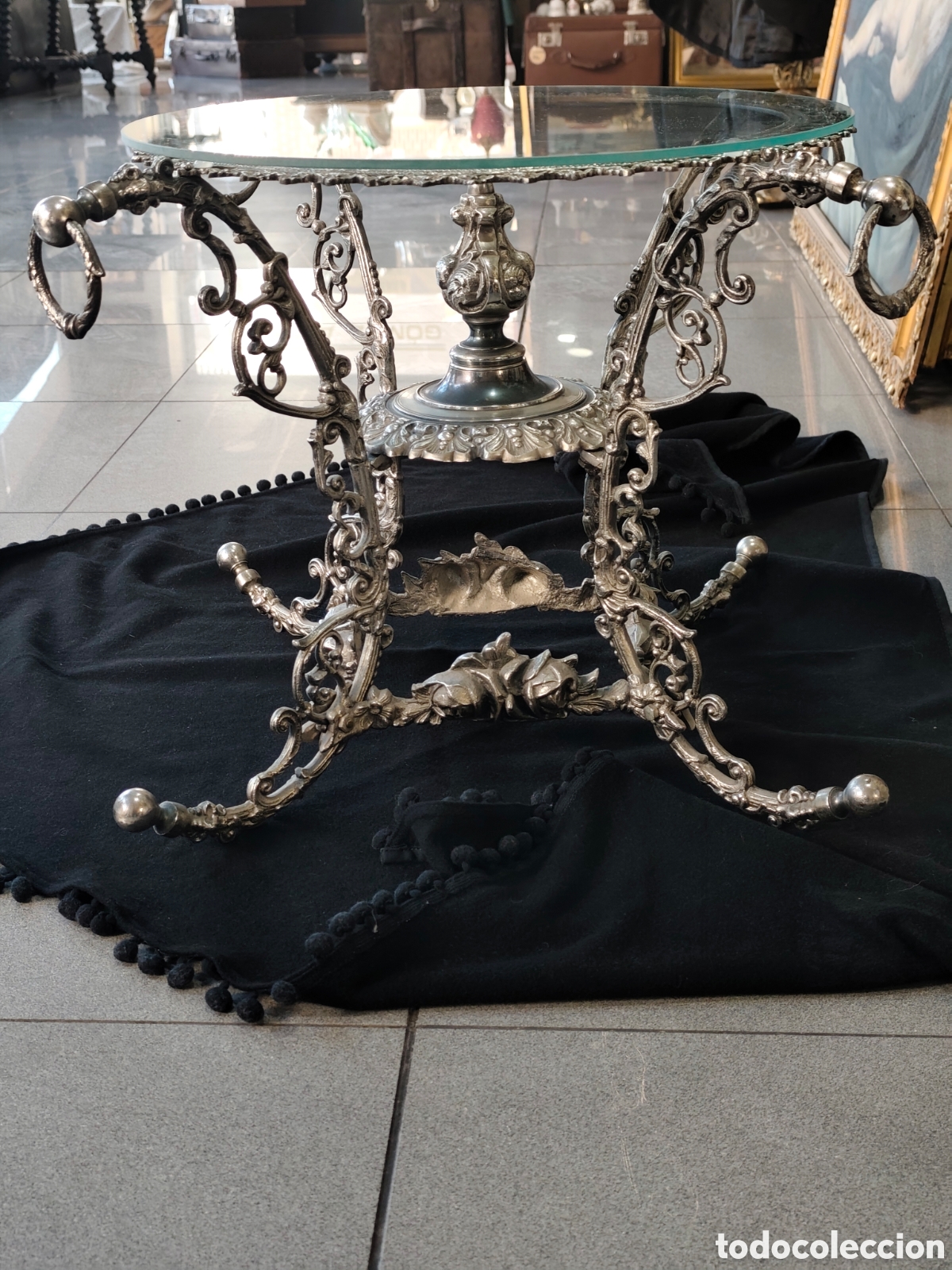Artesan&iacute;a: Mesa de centro ornamental estilo Rococ&oacute; - Foto 2