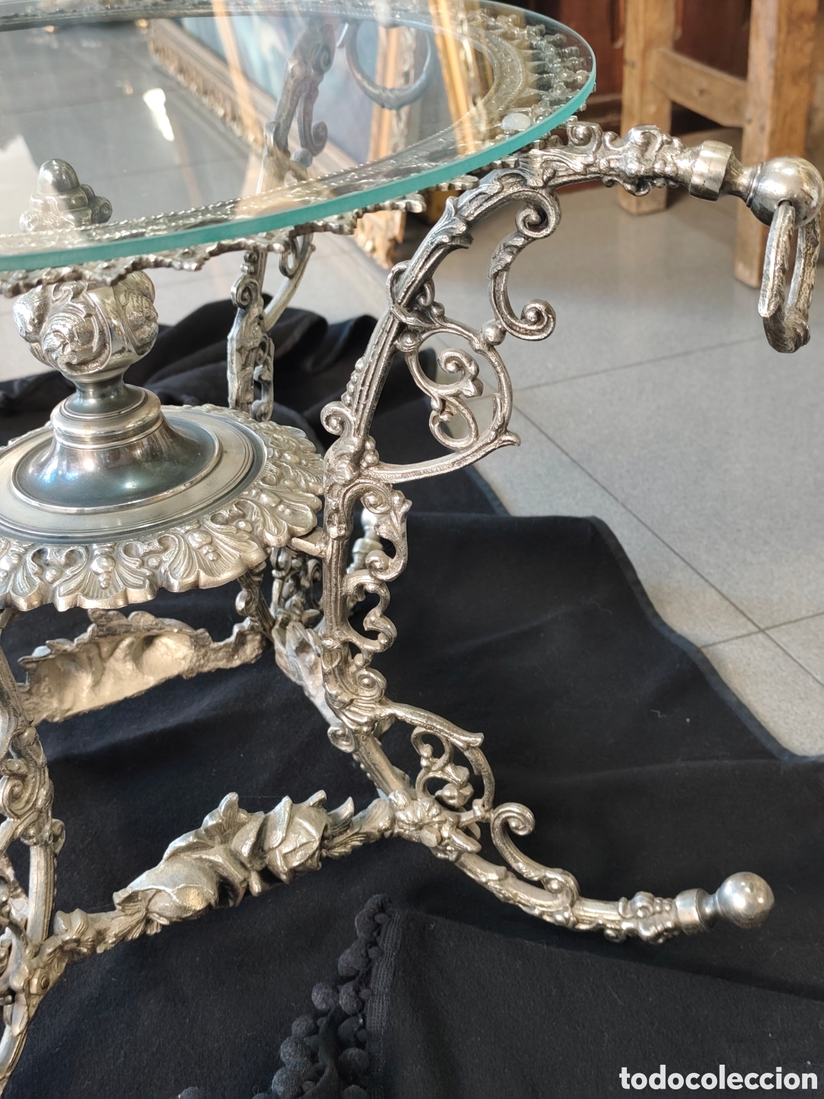 Artesan&iacute;a: Mesa de centro ornamental estilo Rococ&oacute; - Foto 7