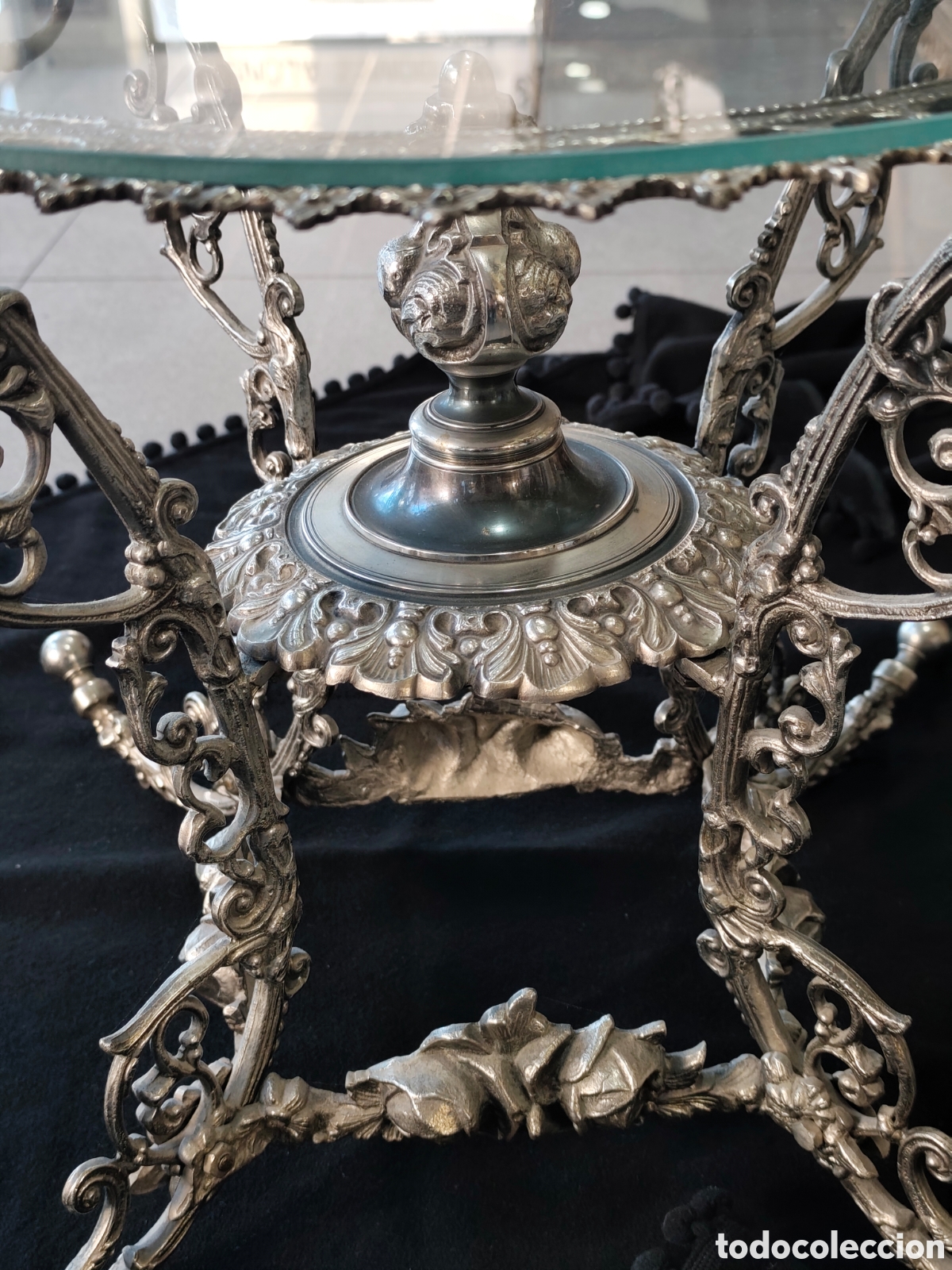 Artesan&iacute;a: Mesa de centro ornamental estilo Rococ&oacute; - Foto 8