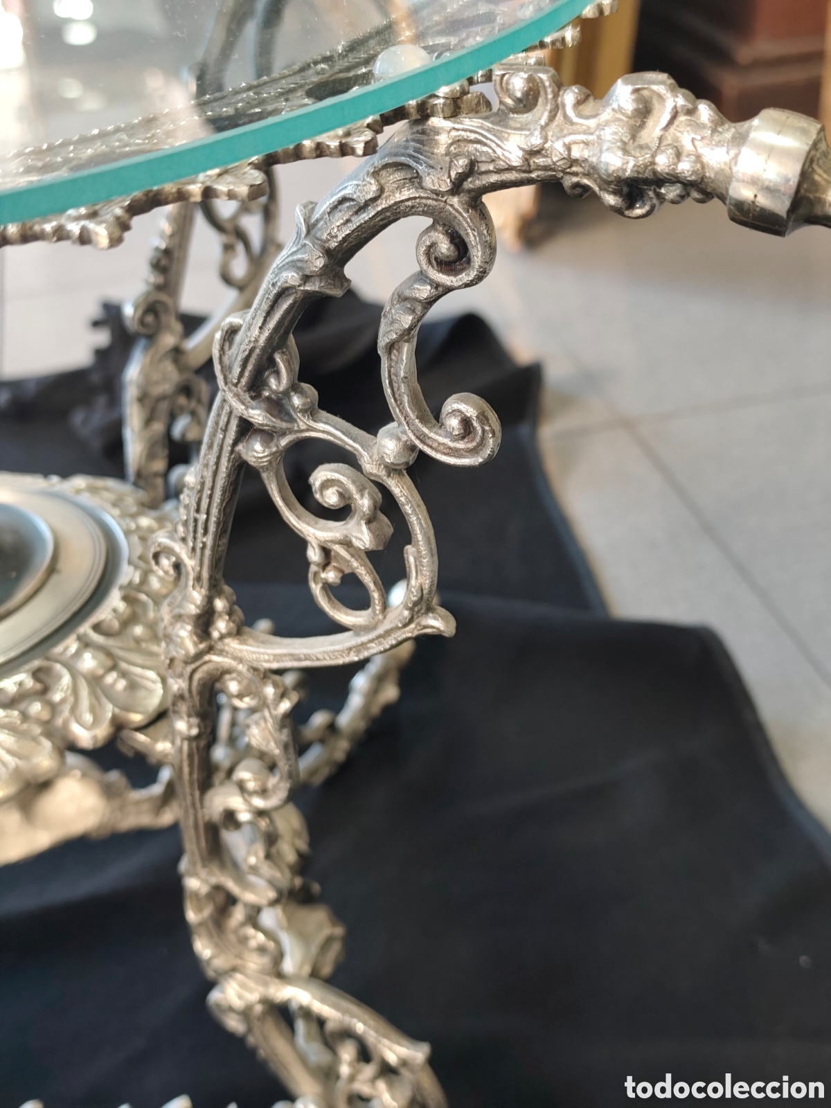 Artesan&iacute;a: Mesa de centro ornamental estilo Rococ&oacute; - Foto 10