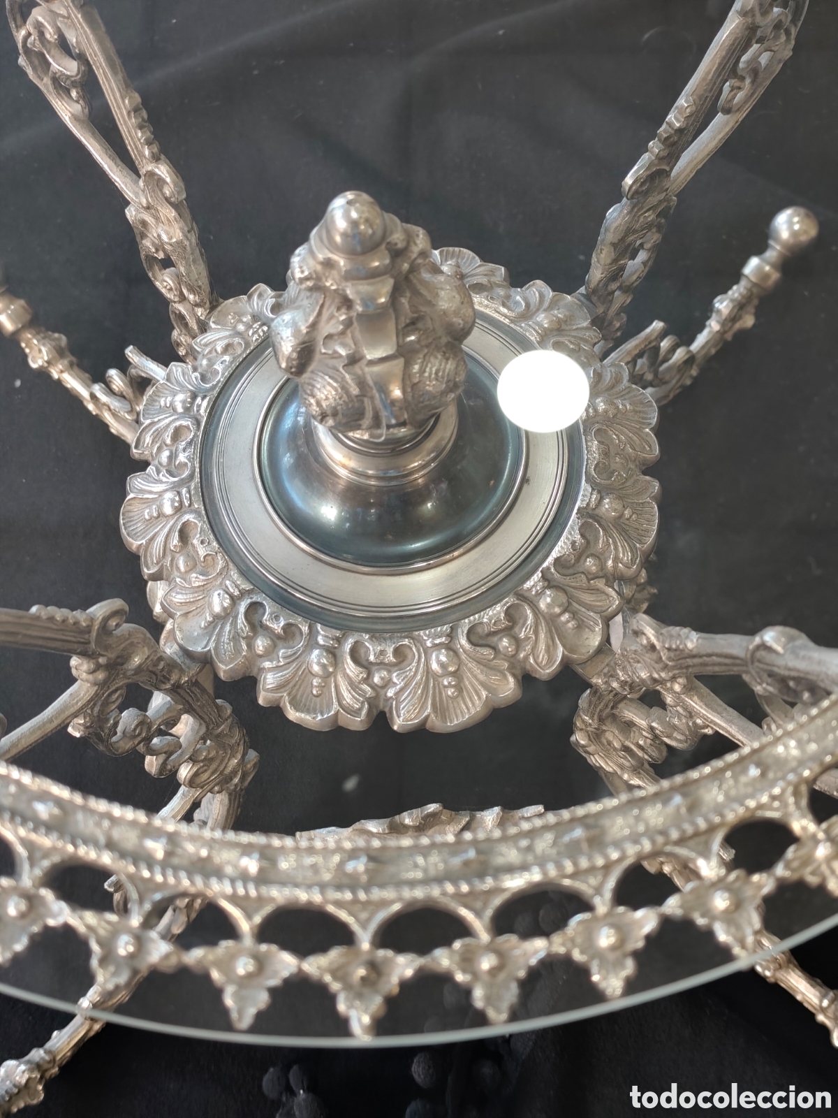 Artesan&iacute;a: Mesa de centro ornamental estilo Rococ&oacute; - Foto 11