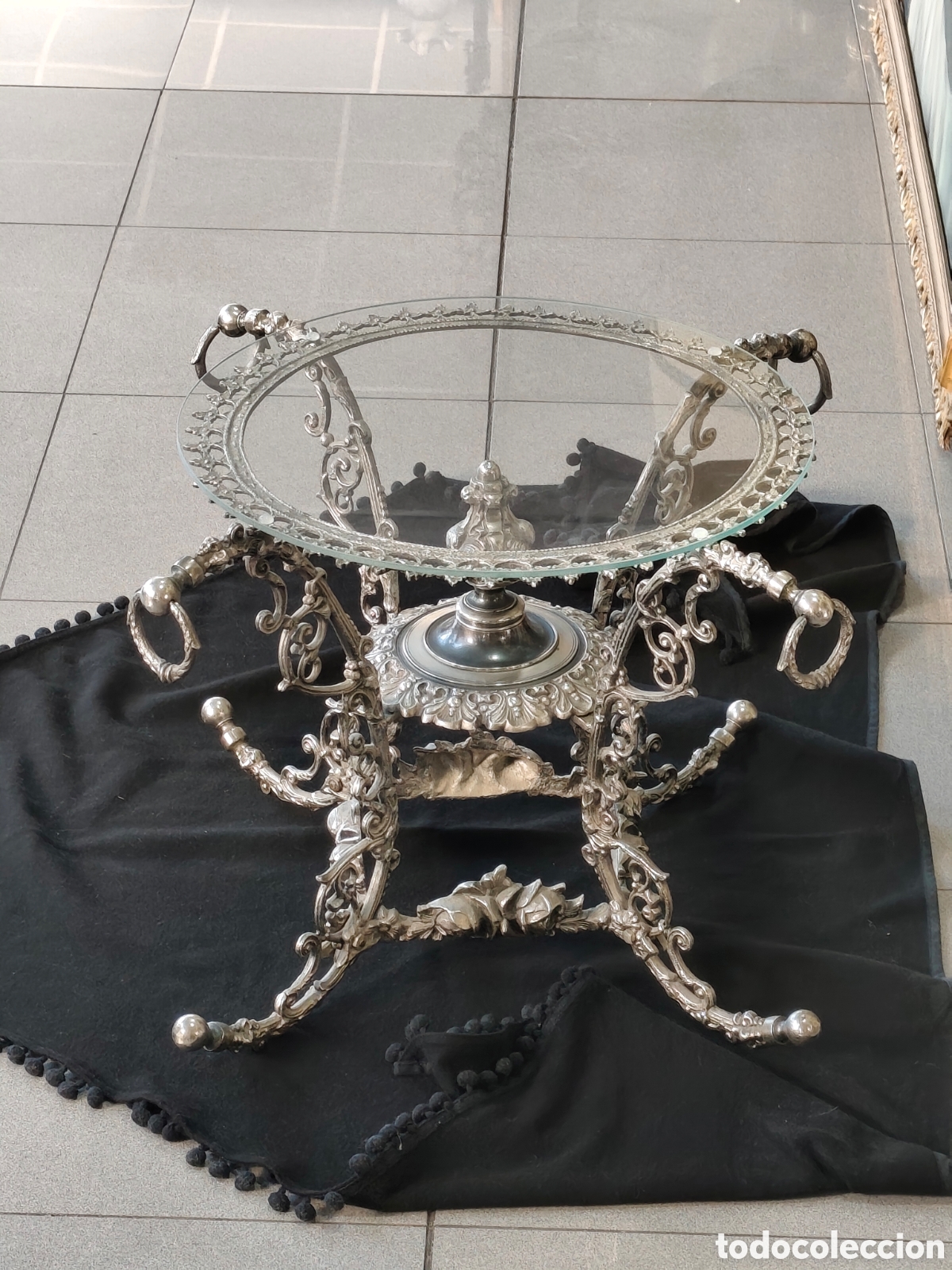 Artesan&iacute;a: Mesa de centro ornamental estilo Rococ&oacute; - Foto 12