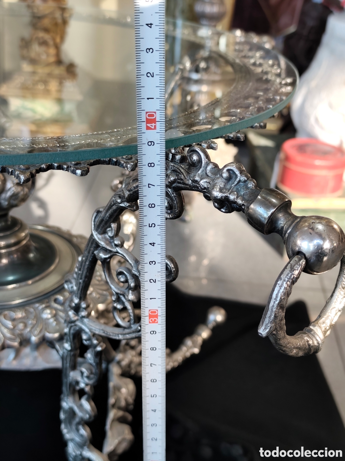 Artesan&iacute;a: Mesa de centro ornamental estilo Rococ&oacute; - Foto 15