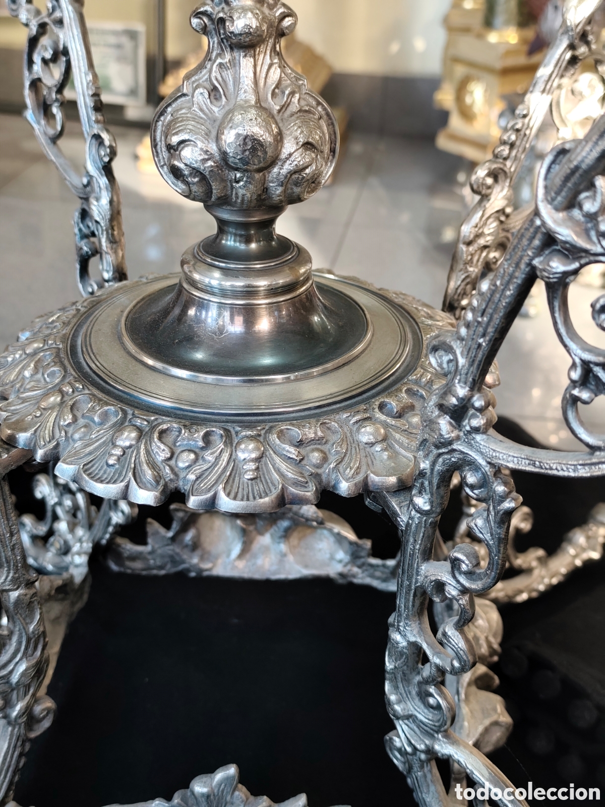 Artesan&iacute;a: Mesa de centro ornamental estilo Rococ&oacute; - Foto 17