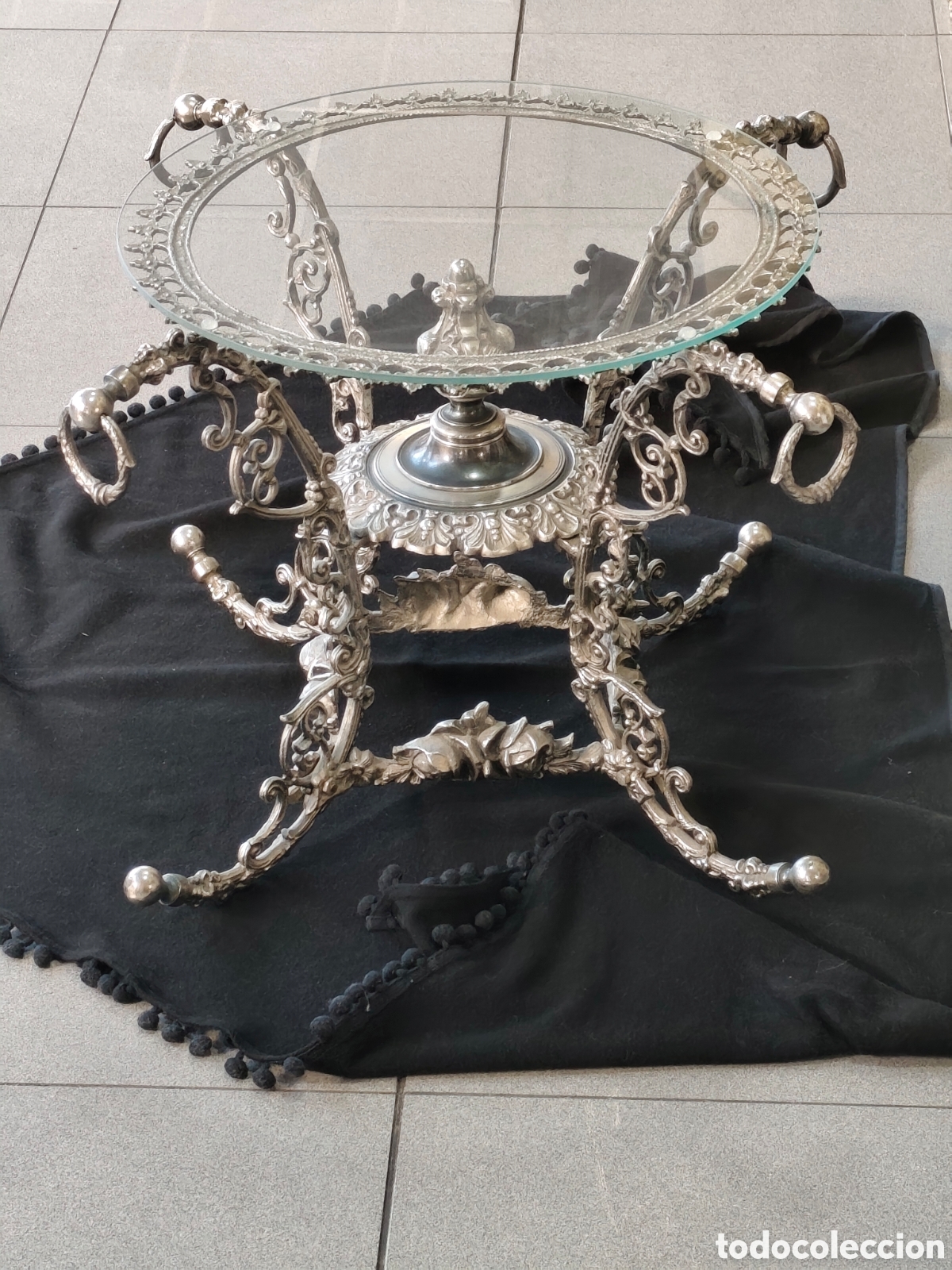 Artesan&iacute;a: Mesa de centro ornamental estilo Rococ&oacute; - Foto 1