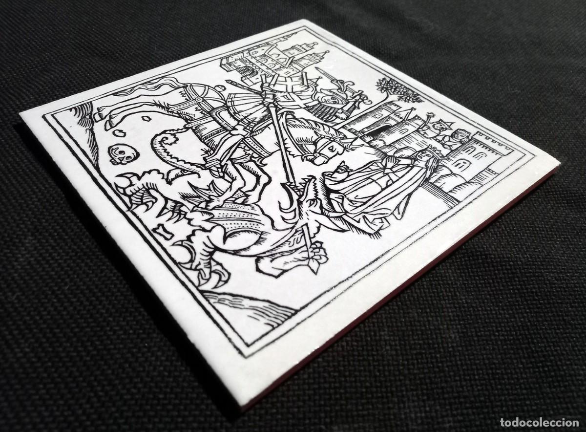 Artesan&iacute;a: Azulejo San Jorge y el drag&oacute;n - Foto 2