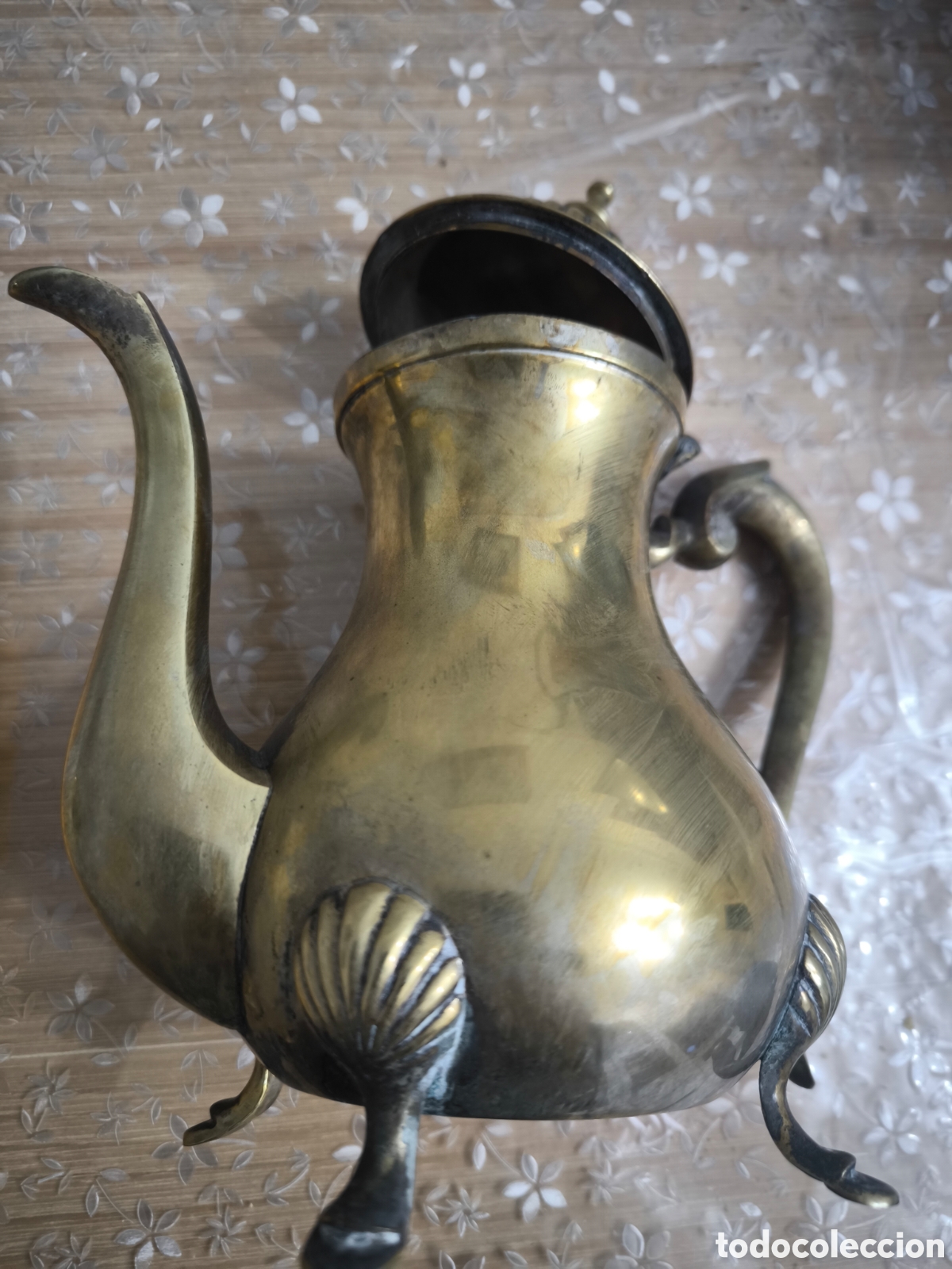 Artesan&iacute;a: Tetera de lat&oacute;n elegante - Foto 2