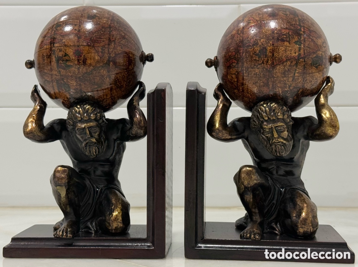 Artesan&iacute;a: PRECIOSOS Y ELEGANTES SUJETALIBROS ATLAS