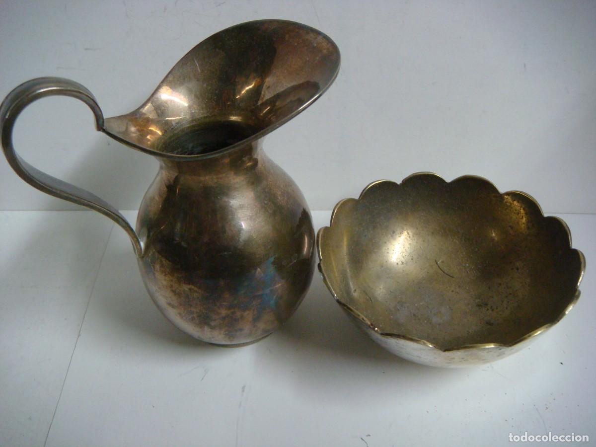 Artesan&iacute;a: JARRA Y CUENCO DE ALPACA-(&) - Foto 3