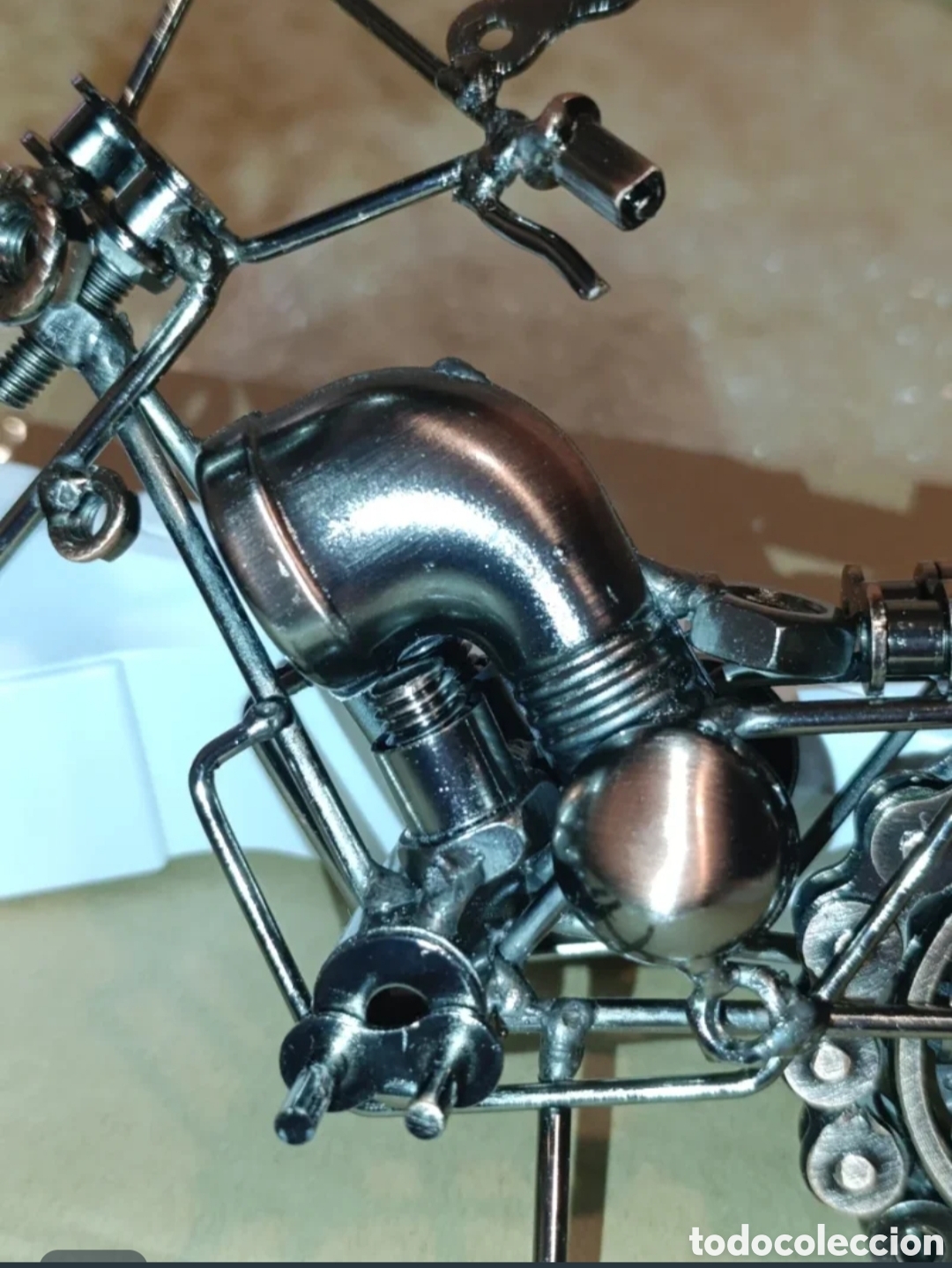 Artesan&iacute;a: R&eacute;plica Moto Chopper - Foto 4