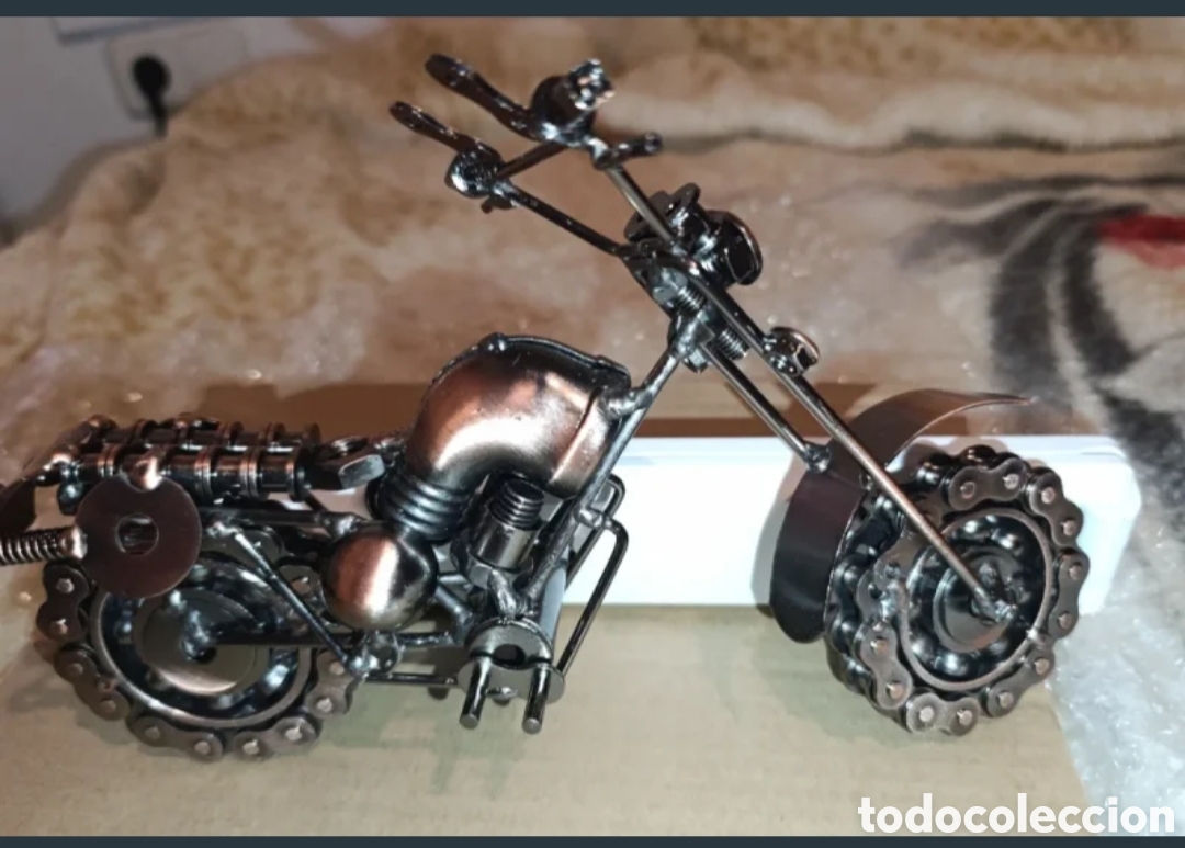 Artesan&iacute;a: R&eacute;plica Moto Chopper