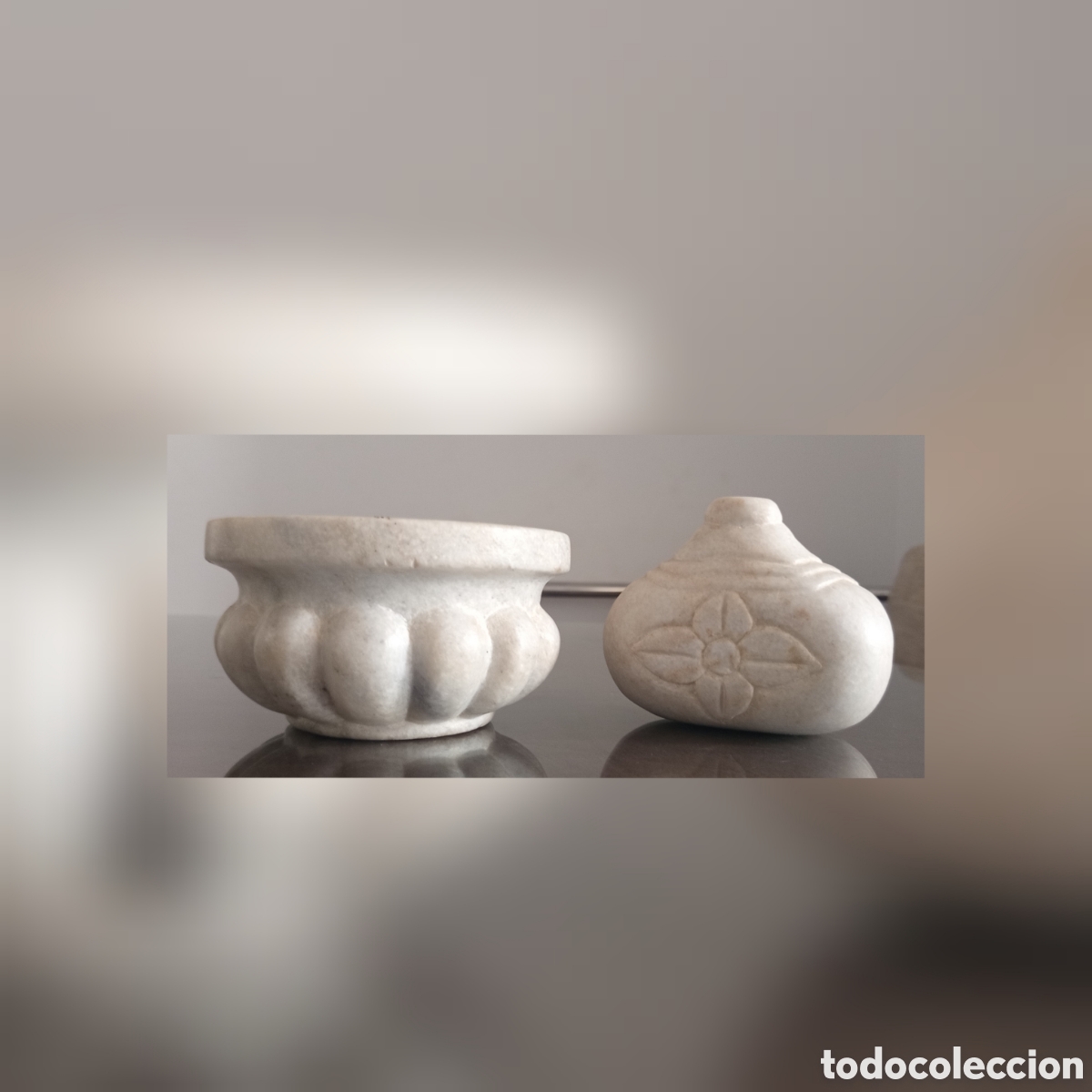 Artesan&iacute;a: Piezas decorativas en m&aacute;rmol tallado