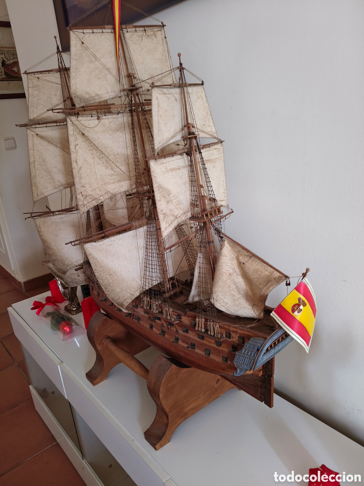Artesan&iacute;a: Maqueta Gale&oacute;n Espa&ntilde;ol San Felipe