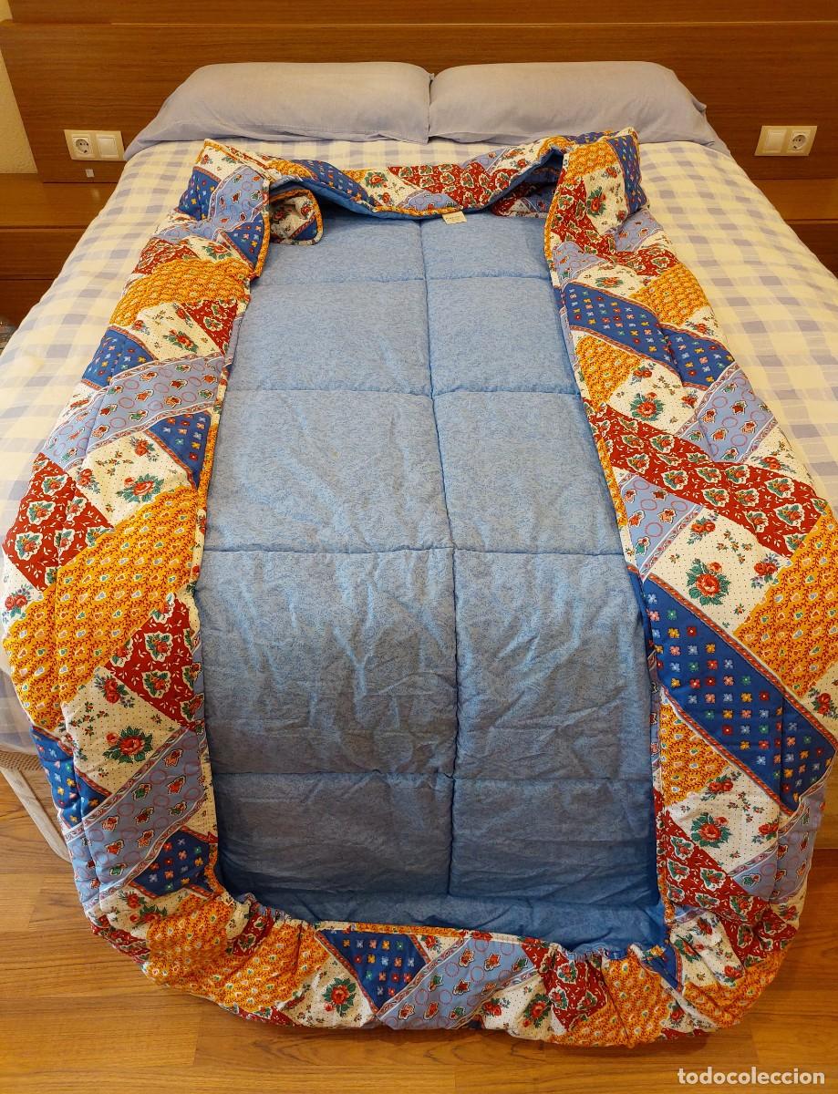 Artesan&iacute;a: # COLCHA EDREDON AJUSTABLE CAMA DE 90 (NUEVO) - Foto 2