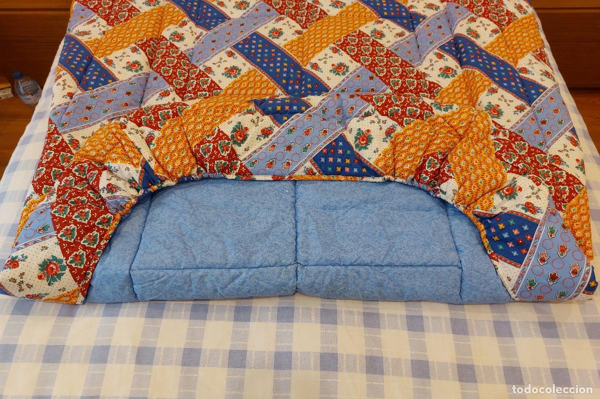 Artesan&iacute;a: # COLCHA EDREDON AJUSTABLE CAMA DE 90 (NUEVO) - Foto 3