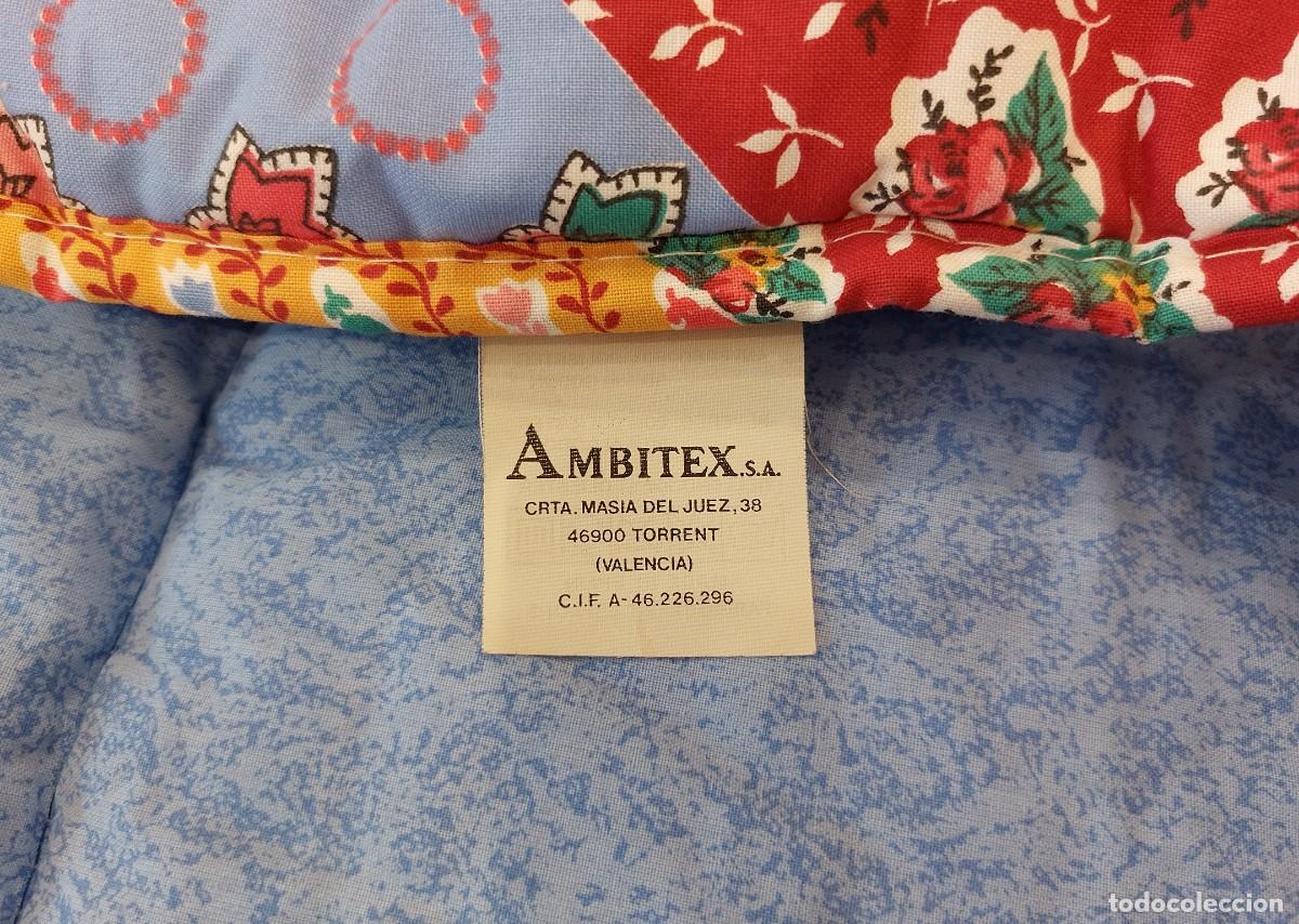 Artesan&iacute;a: # COLCHA EDREDON AJUSTABLE CAMA DE 90 (NUEVO) - Foto 7