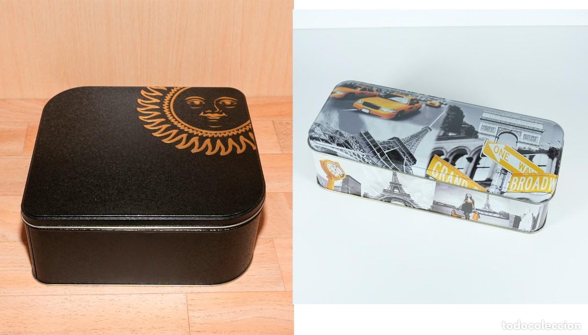 Artesan&iacute;a: 2 CAJAS DE CHAPA METALICA