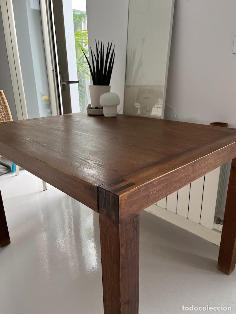 Artesan&iacute;a: Mesa artesanal en madera maciza