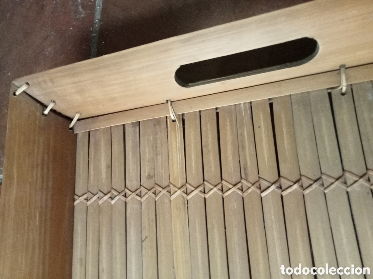 Artesan&iacute;a: Bandeja de ca&ntilde;a de bambu - Foto 5