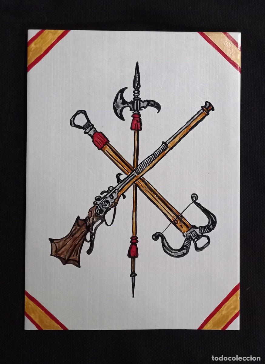 Artesan&iacute;a: Azulejo Escudo legionario