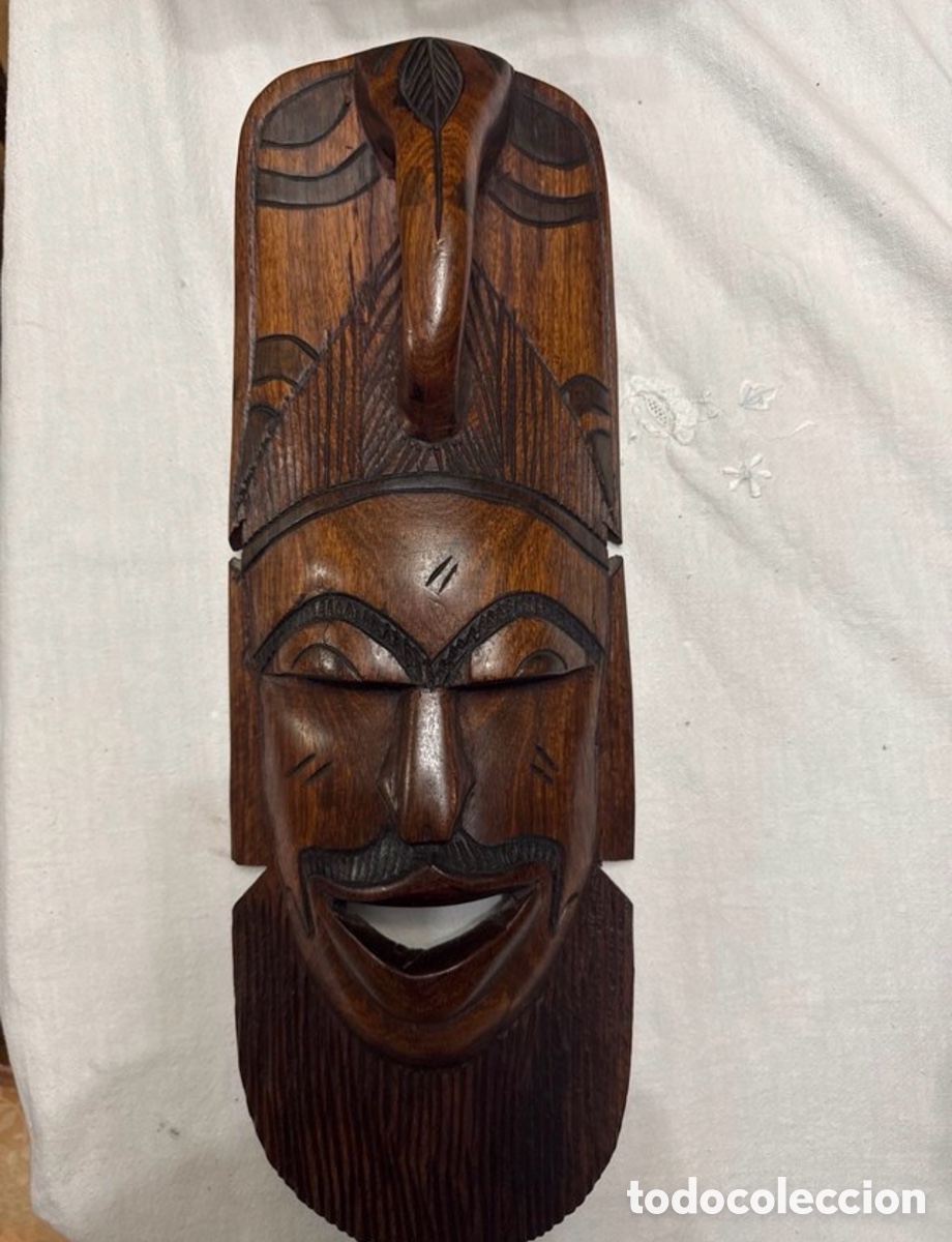Artesan&iacute;a: M&aacute;scaras africanas de madera - Foto 3